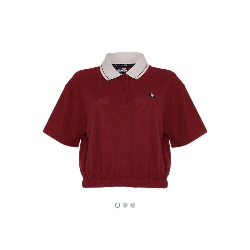 elesse woman polo crop