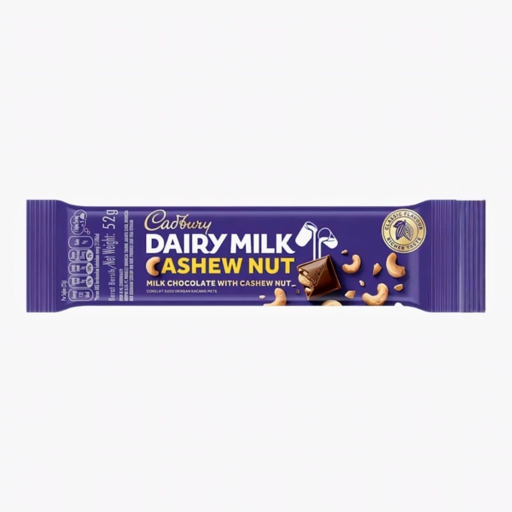 Cadbury Dairy Milk Cashew Nut 52 gr