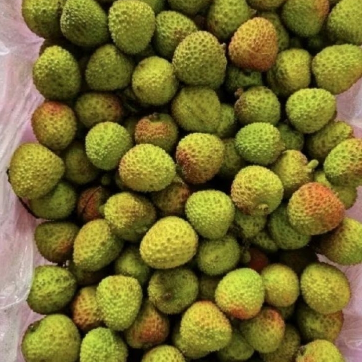 Buah Leci Madu Import / Buah Leci Lychee Manis 1 Kg