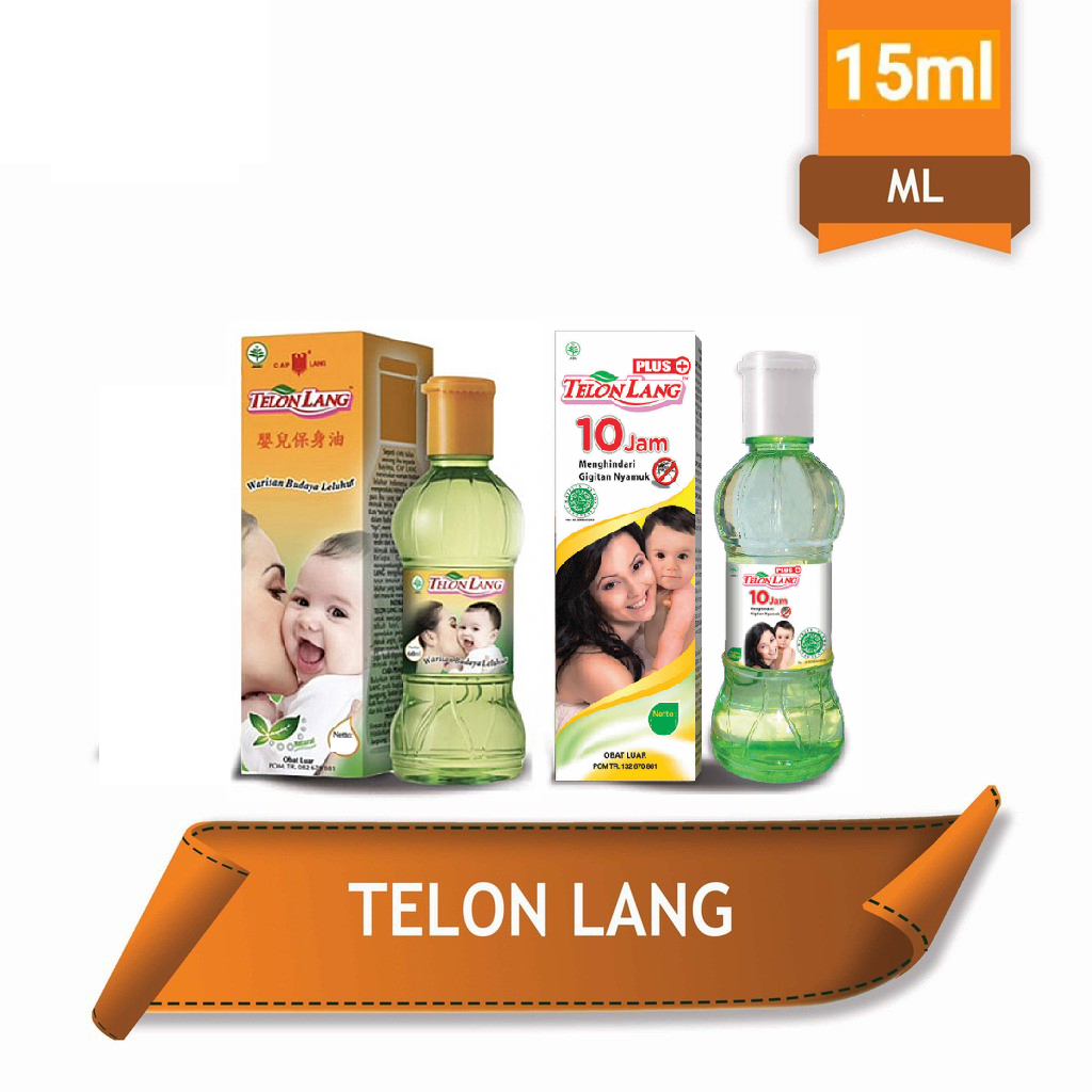 [themakeupguru] Telon Lang Plus / Telon Lang 15ml - Minyak Telon Cap Lang