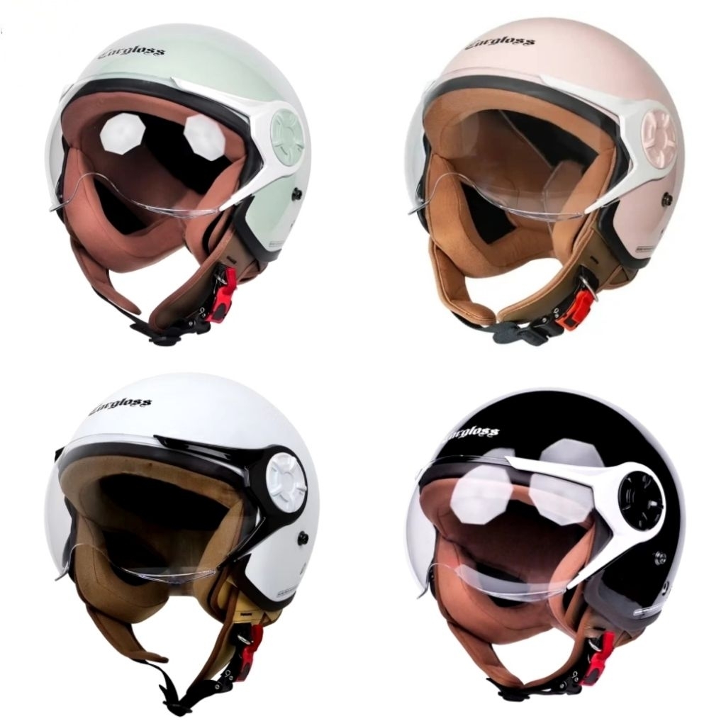 HELM HIJAB MODEL CARGLOSS ORIGINAL VRY BERGARANSI SNI
