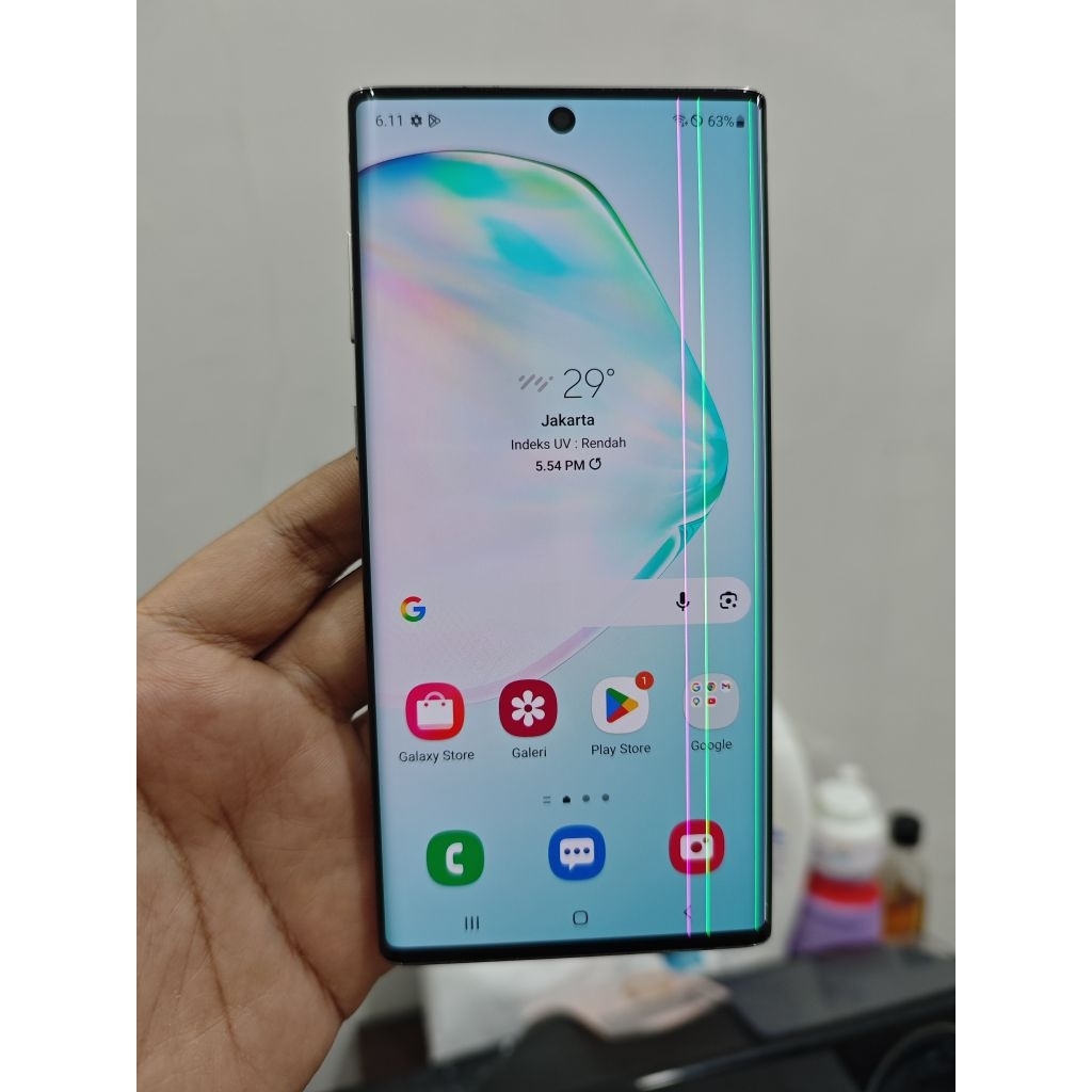 samsung note 10 5G 12/256 GB SECOND MINUS