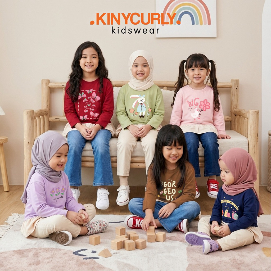 Blouse Kiny Curly Anak Perempuan