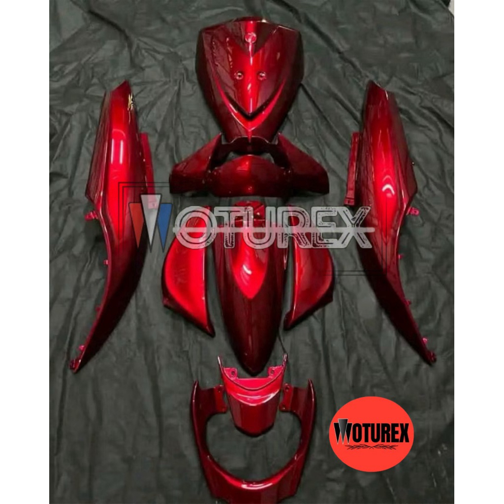 full body halus mio J merah mazda