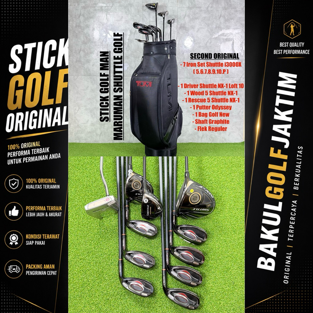 Stick Golf Man Maruman Shuttle Golf Fullset Bag Golf