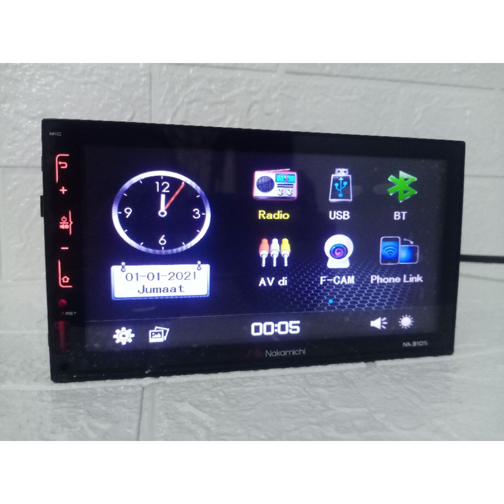 Headunit Nakamichi NA3101i Deglass