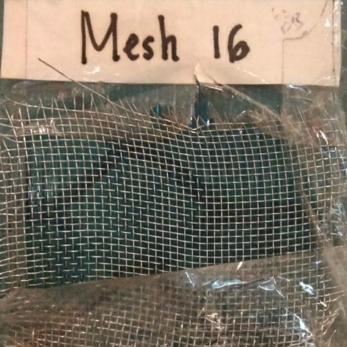 Kawat WireMesh 16 x 0,7mm Stainless SS 304 / Kawat Nyamuk Wire Mesh Tebal 0,7mm SS304 Meteran