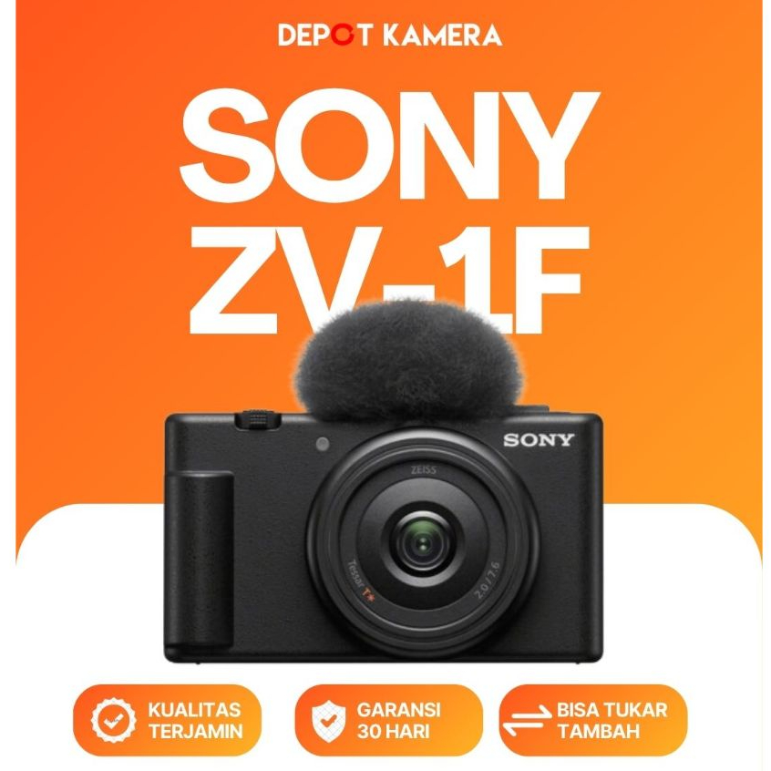 ( DEPOT KAMERA ) SECOND - SONY ZV-1F BLACK