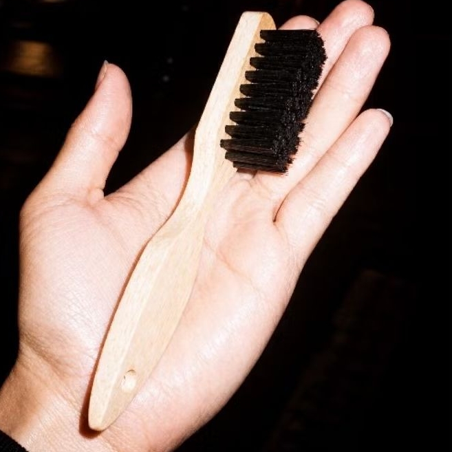 SUHI Sikat Fade Barber Kuas Pembersih Sisa Potongan Rambut Barber Tool Profesional