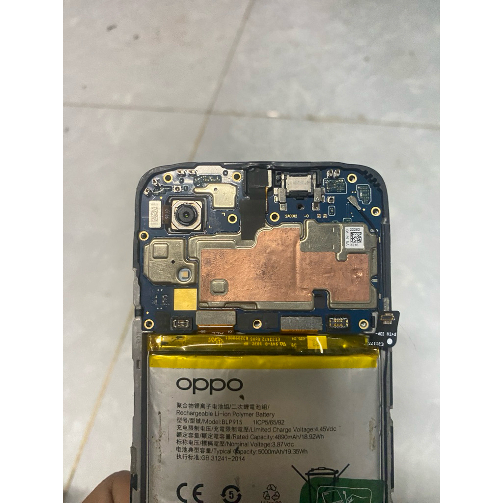 oppo a17k minus lcd
