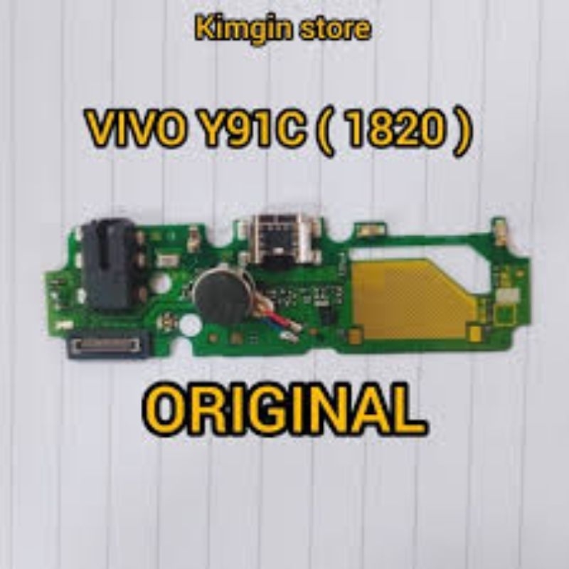 konektor cas Vivo Y91C Original copotan