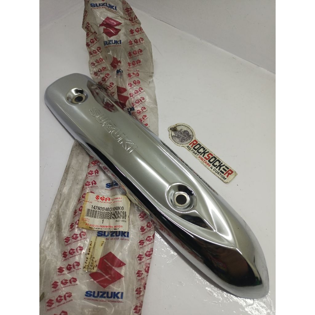 cover knalpot suzuki spin ori sgp tameng knalpot suzuki spin original
