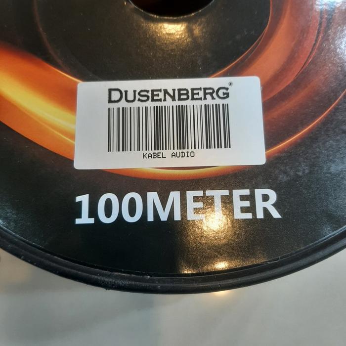 (JUAL 100 METER) Kabel Speaker, Kabel Audio Stereo Tembaga 99% Full 100 Meter DUSENBERG 2×1.5mm Kabel Serabut Speaker Karaoke Original