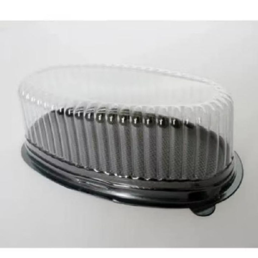 Mika Kue Tray oval /CT Oval / Mika Cake Tray Oval Kue Alas Coklat 10pcs