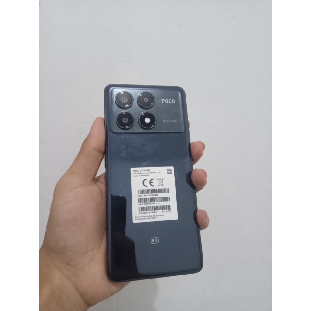 POCO X6PRO 5G RAM 12/512GB[SECOND][HARGA NET]