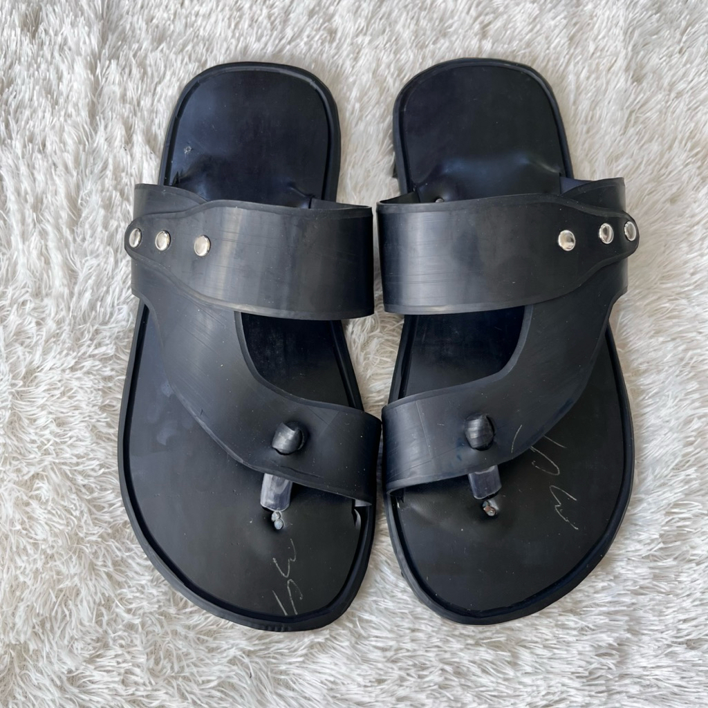 Sandal karet ban pria super awet  & tahan lama