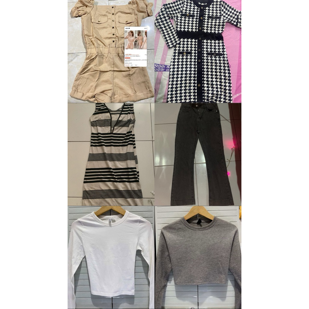 celana jeans cutbray snow