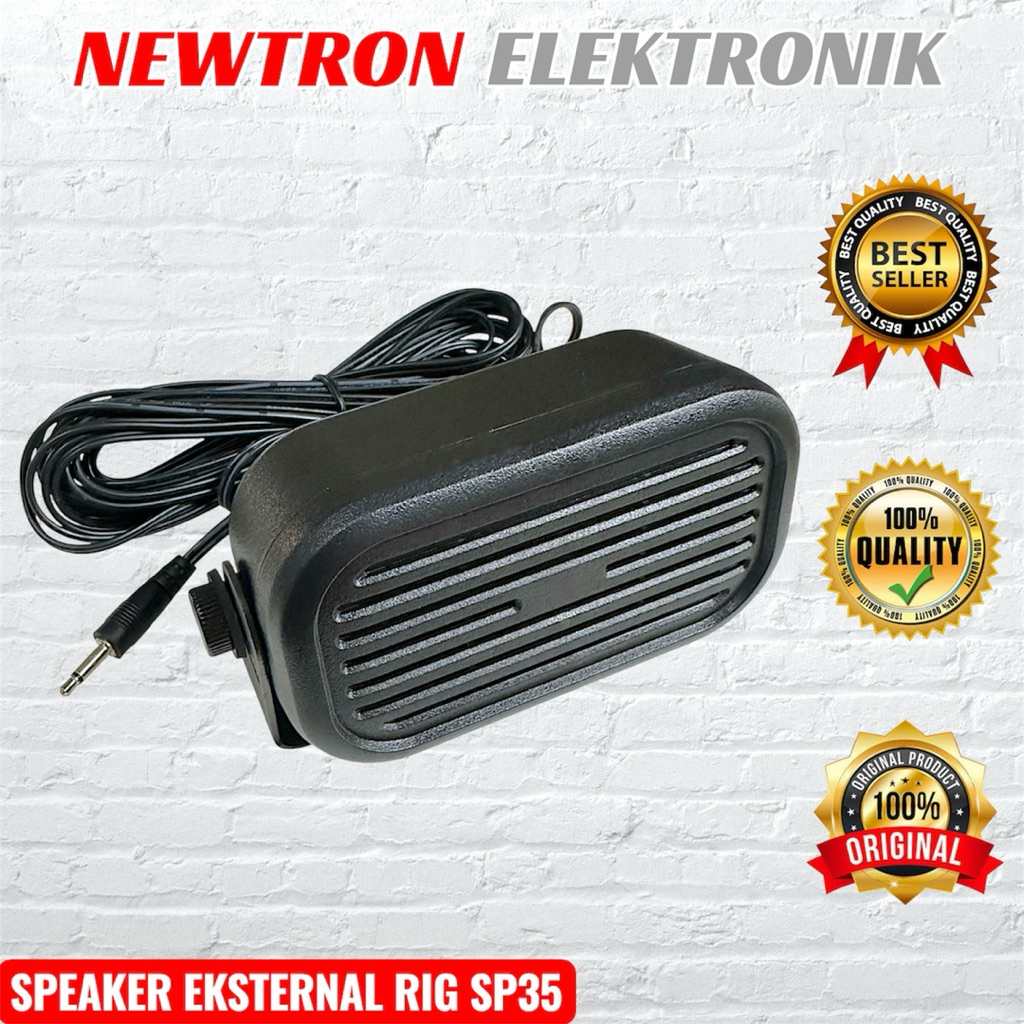 Speaker External SP35 Compatible Rig Mini Yaesu FT 2900 2980 8800 8900 ICOM IC 2300 2200 2100 Alinco