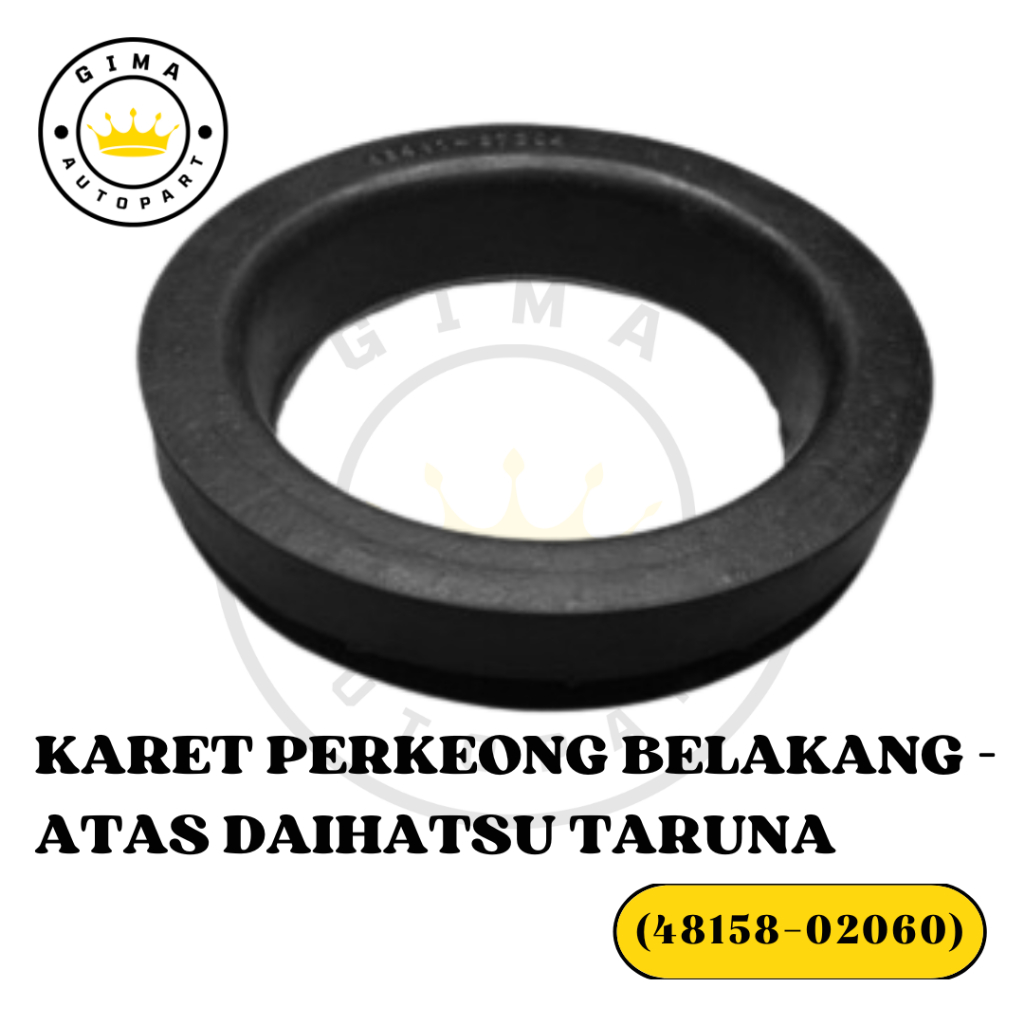 Karet Boot Tatakan Per Keong Perkeong Belakang - Atas Mobil Daihatsu Taruna | High Quality
