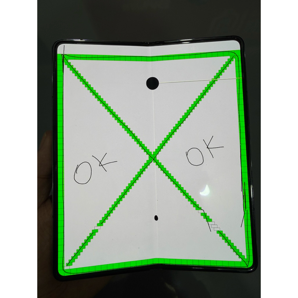 LCD SAMSUNG Z FOLD 4 KONDISI MINUS SEPERTI DI GAMBAR BERFUNGSI NORMAL