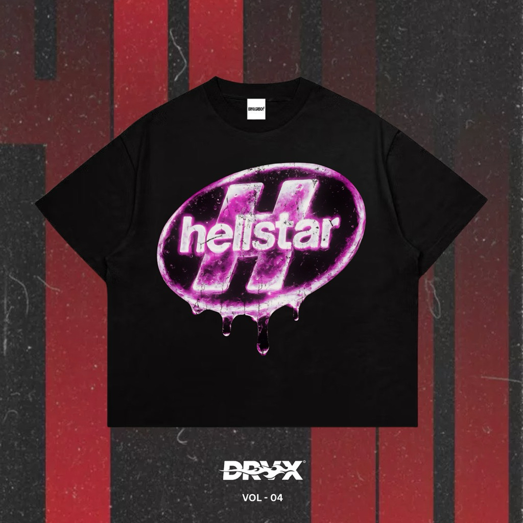 Kaos Boxy hellstar DRVX MERCH