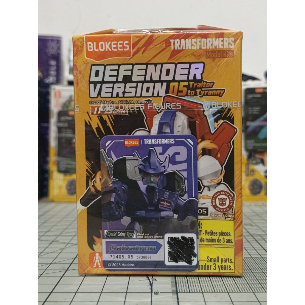 GALVATRON SECRET BLOKEES TRANSFORMERS GALAXY DEFENDER VERSION 05 OFC