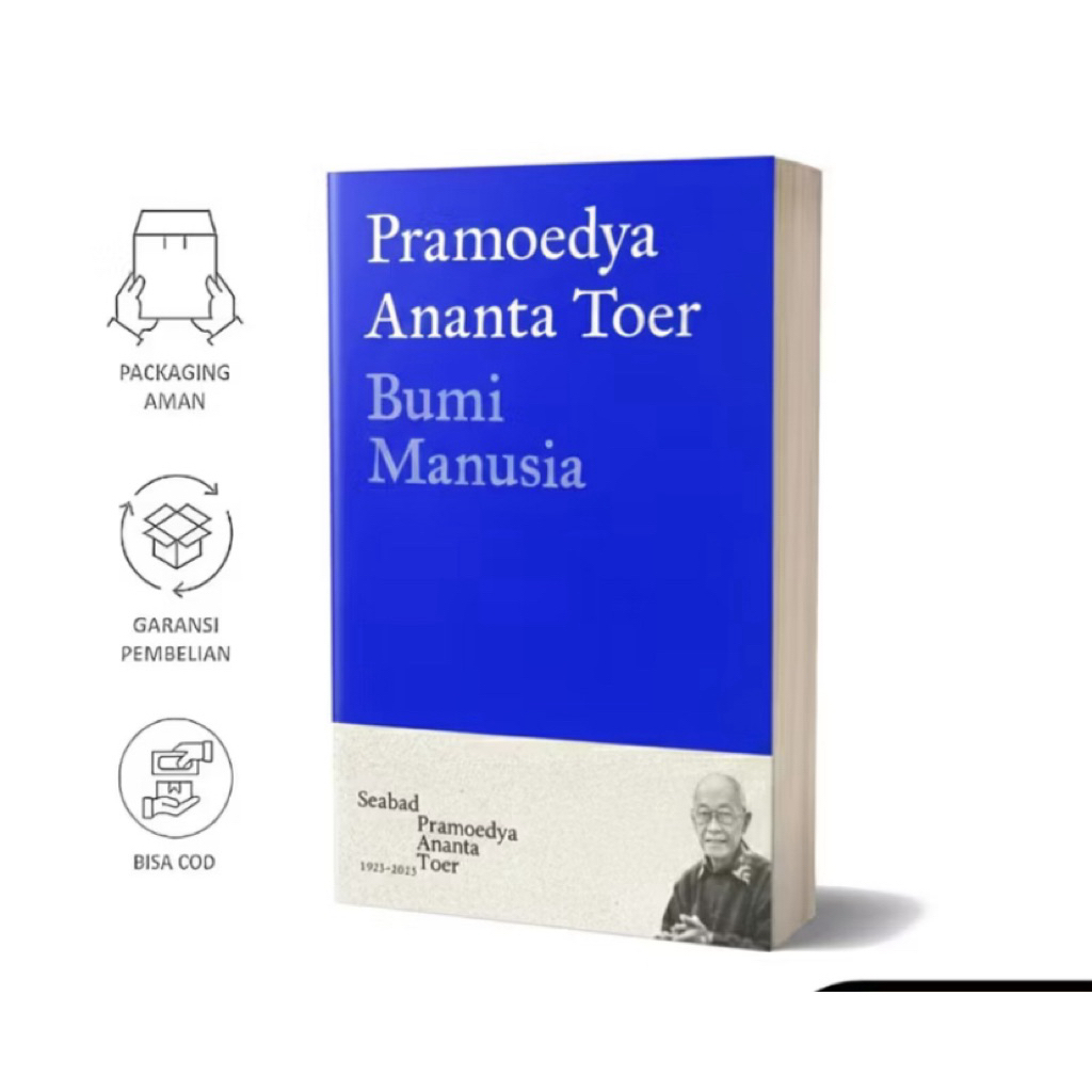 Buku Novel Pramoedya Ananta Toer edisi seabad - Tetralogi Pulau Buru: Bumi Manusia, Anak Semua Bangs
