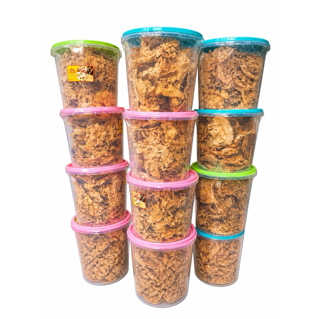 PEYEK KACANG TOPLES 10LITER