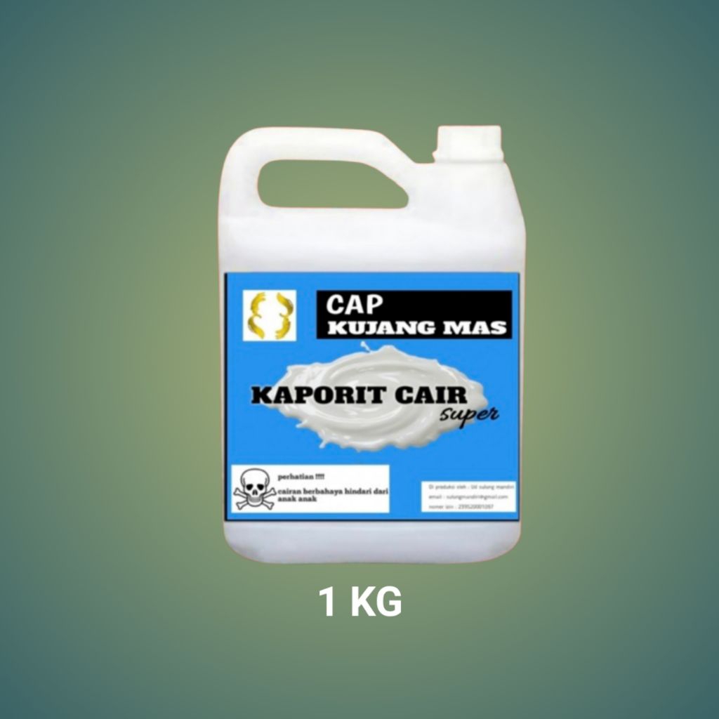 kaporit cair 1 liter