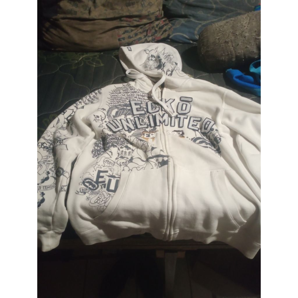 ecko untld hoodie writing all wrong graffiti art zip hoodie hiphop 00s not southpole jnco karl kani 