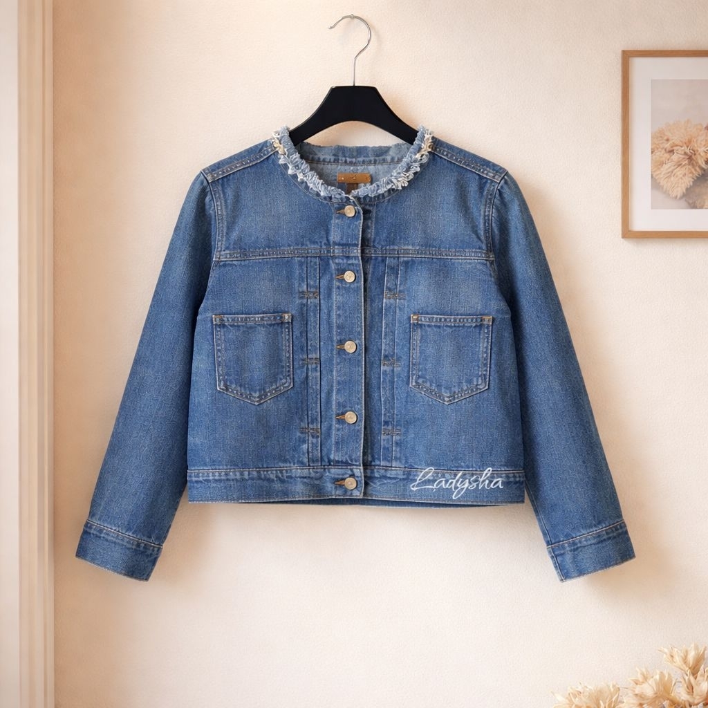 JEANS DENIM JACKET EARTH MUSIC & ECOLOGY