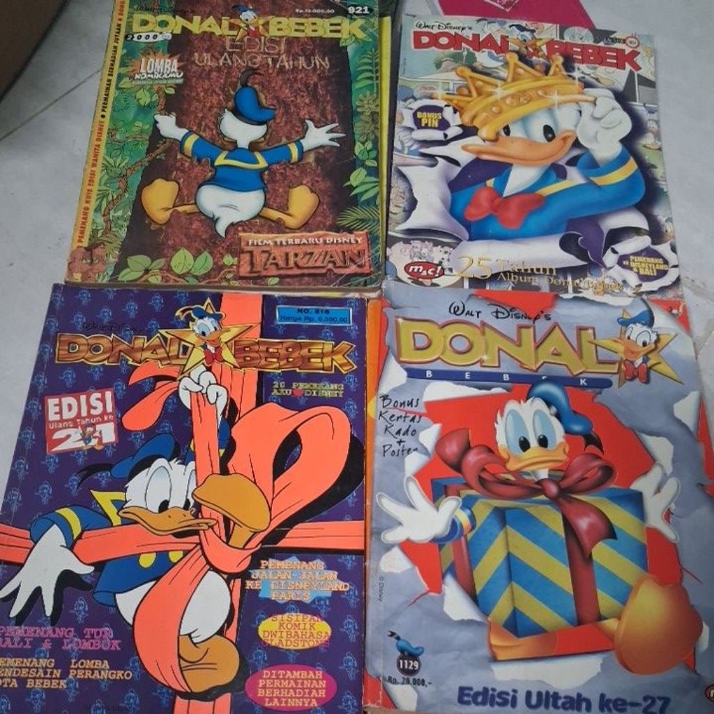 KOMIK DONAL BEBEK EDISI KHUSUS ULANG TAHUN