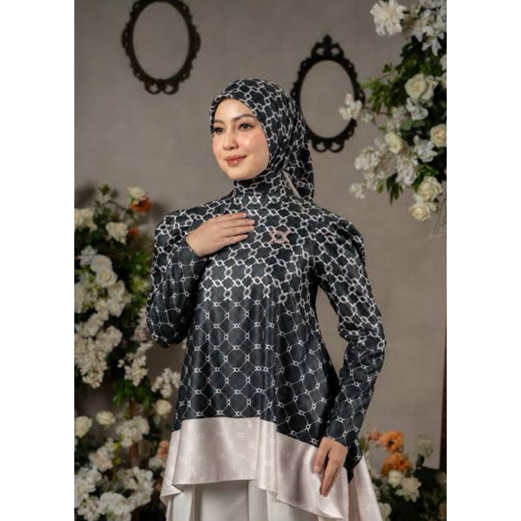 KLAMBY CALYA BLOUSE MONOGRAM