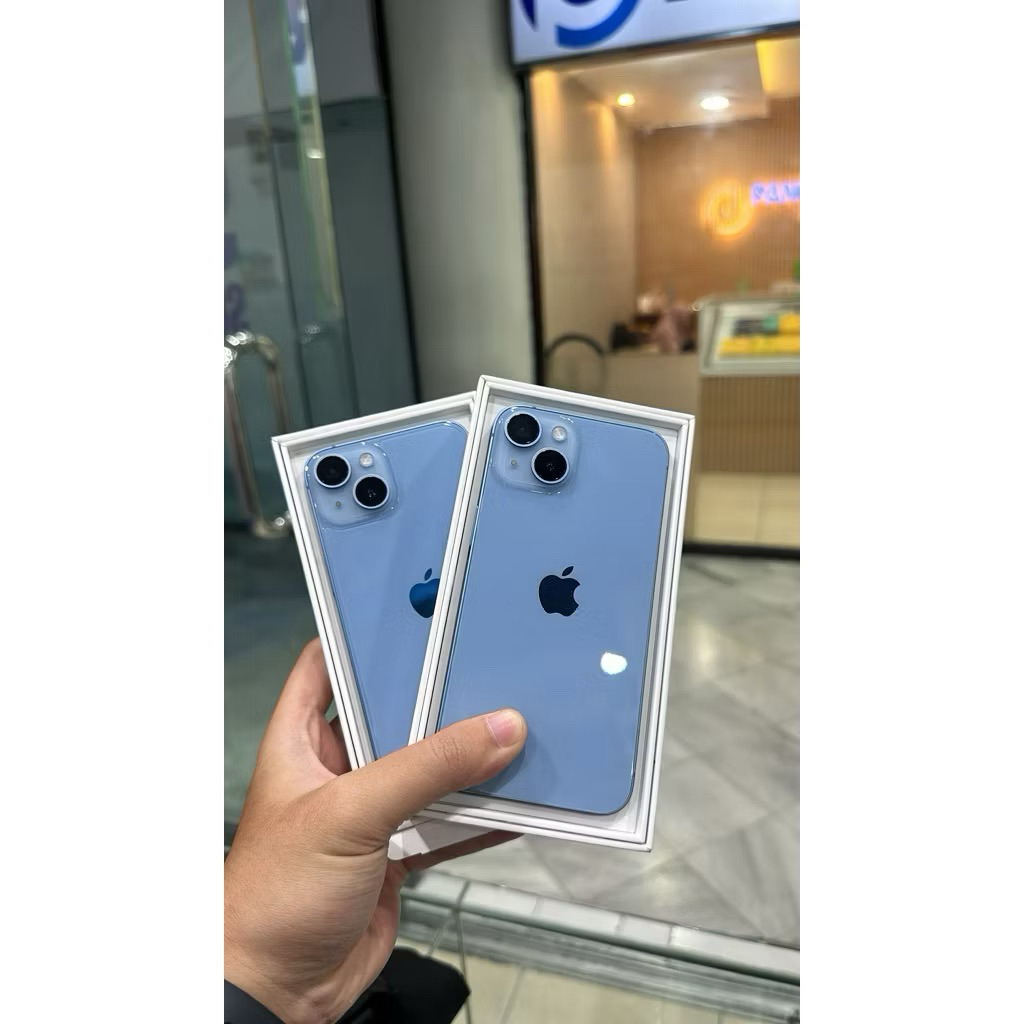HP second IPHONE 14 128 Garansi Resmi IBox mulus total