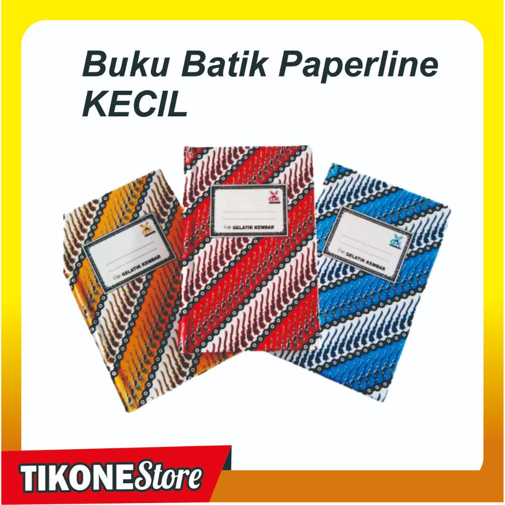 BUKU BATIK PAPERLINE KECIL ISI 100