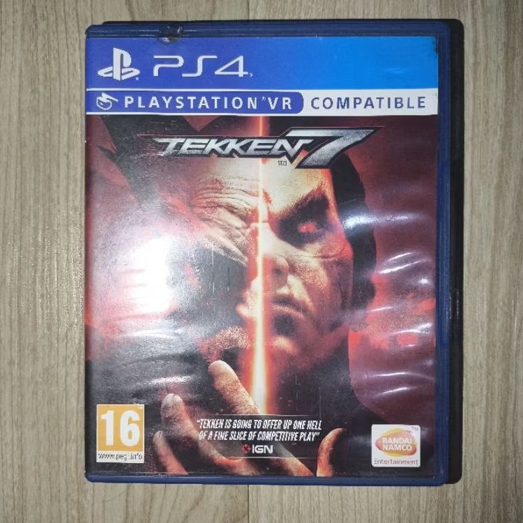 bd kaset tekken 7 ps4 second