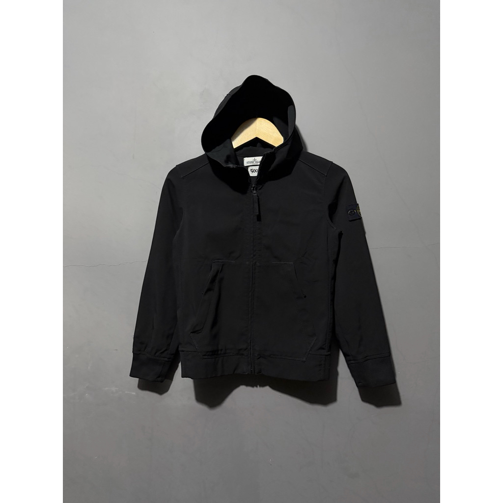 softshell junior stone island black