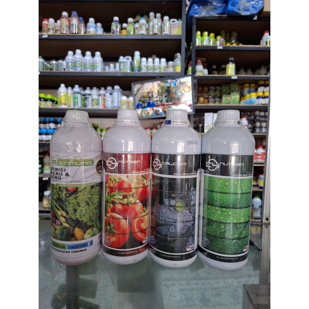 PUPUK CAIR HALBANERO C4 NUTRIEN BUNGA BUAH C4 NUTRIEN DAUN C4 CALSIUM & C8 MIKRO
