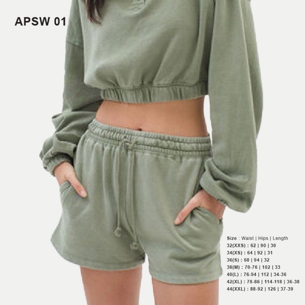 Aeropostale Women Short Pants Matcha