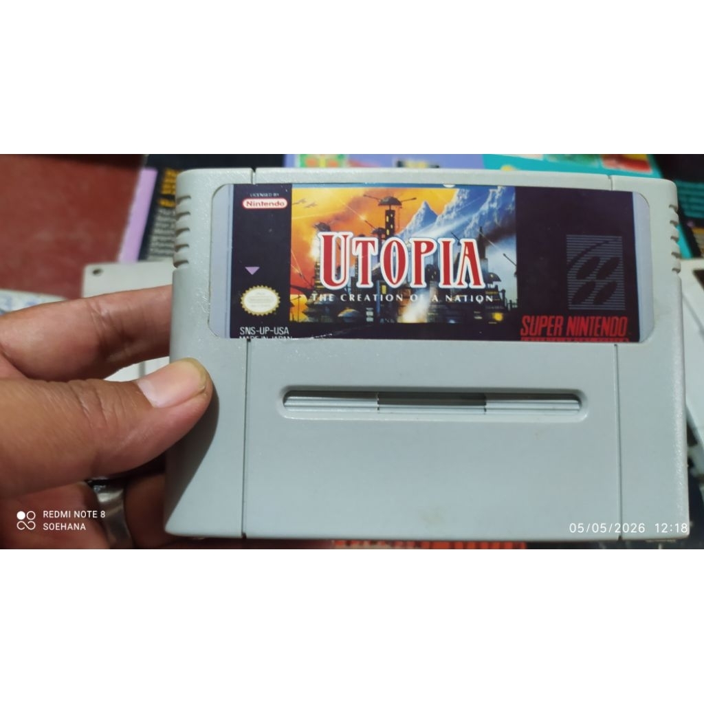 kaset snes utopia