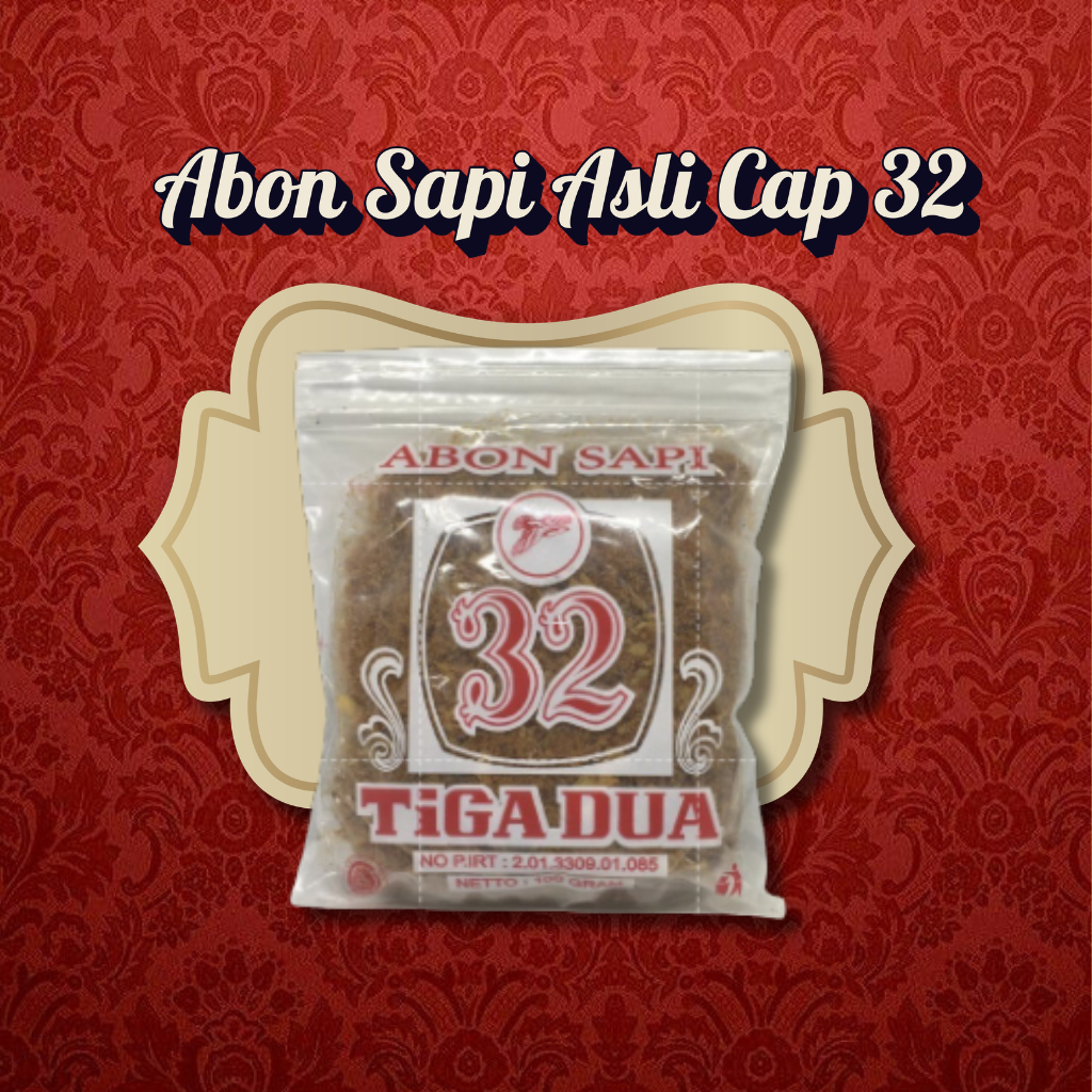 Abon Sapi Cap 32 Abon Daging Sapi Cap 32 Abon Sapi Boyolali Abon Sapi Bawang Goreng