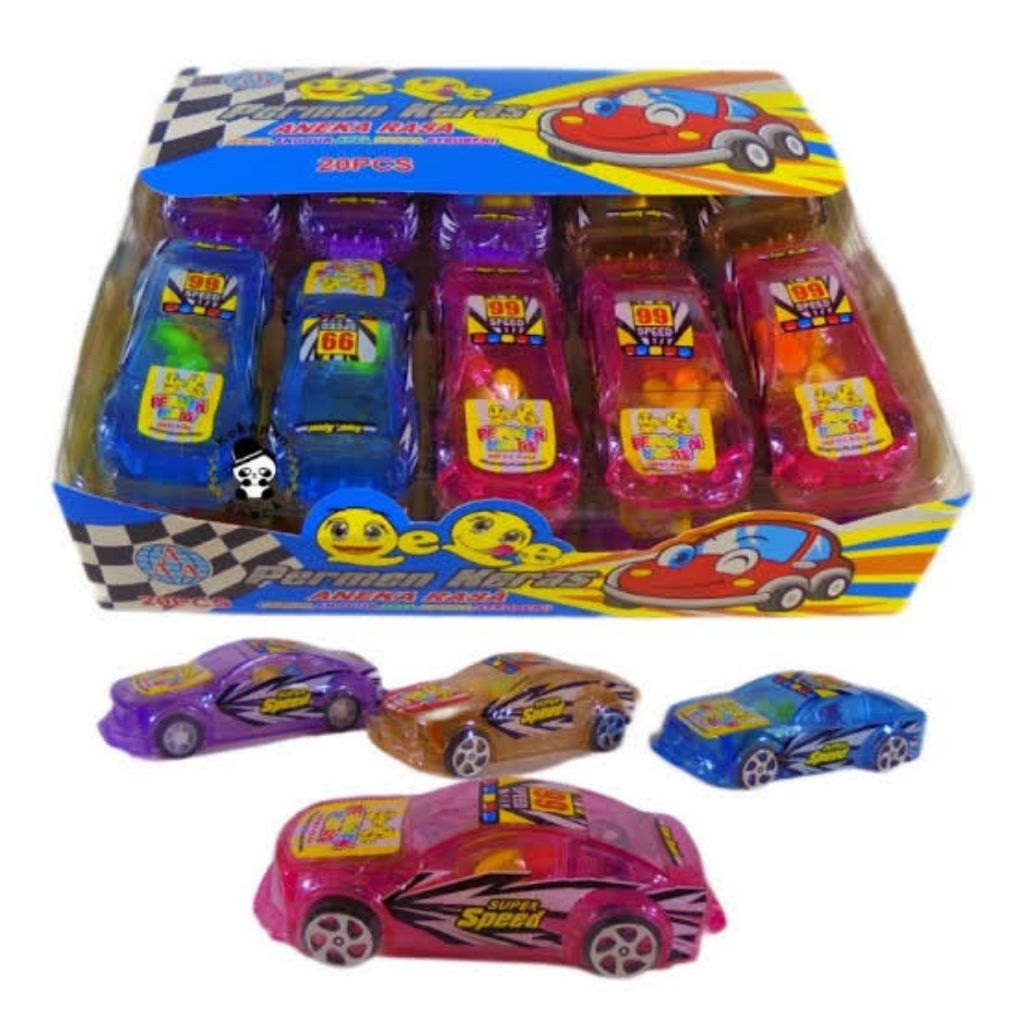 (20PCS) MAINAN MOBIL ISI PERMEN 1BOX