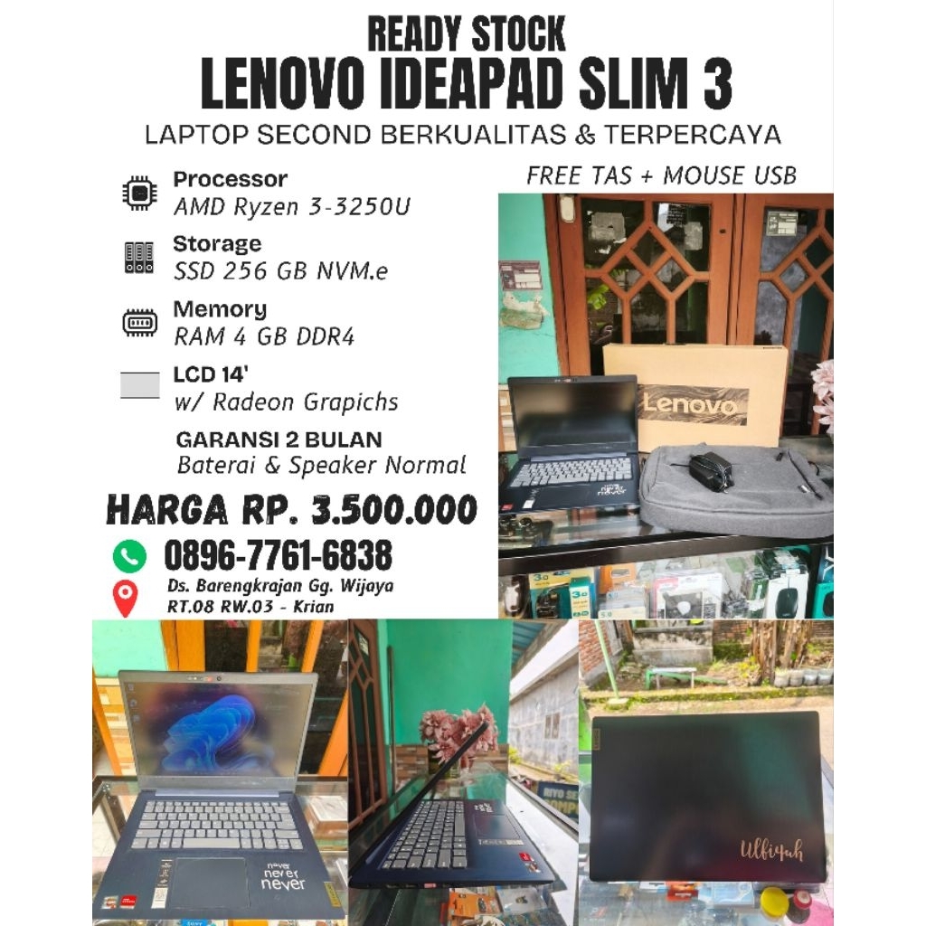 LENOVO IDEAPAD SLIM 3