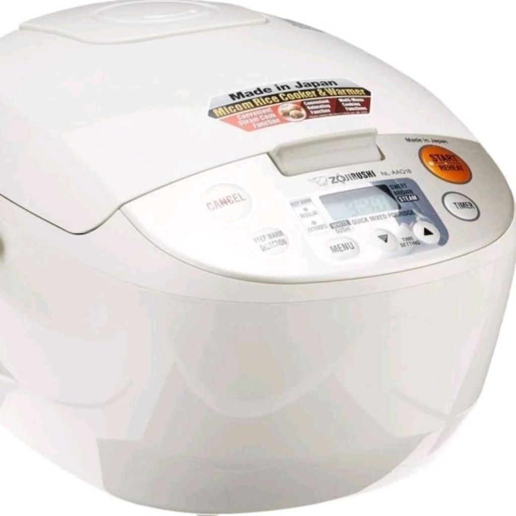 RICE COOKER DIGITAL ZOJIRUSHI NL AAQ18 MADE IN JAPAN