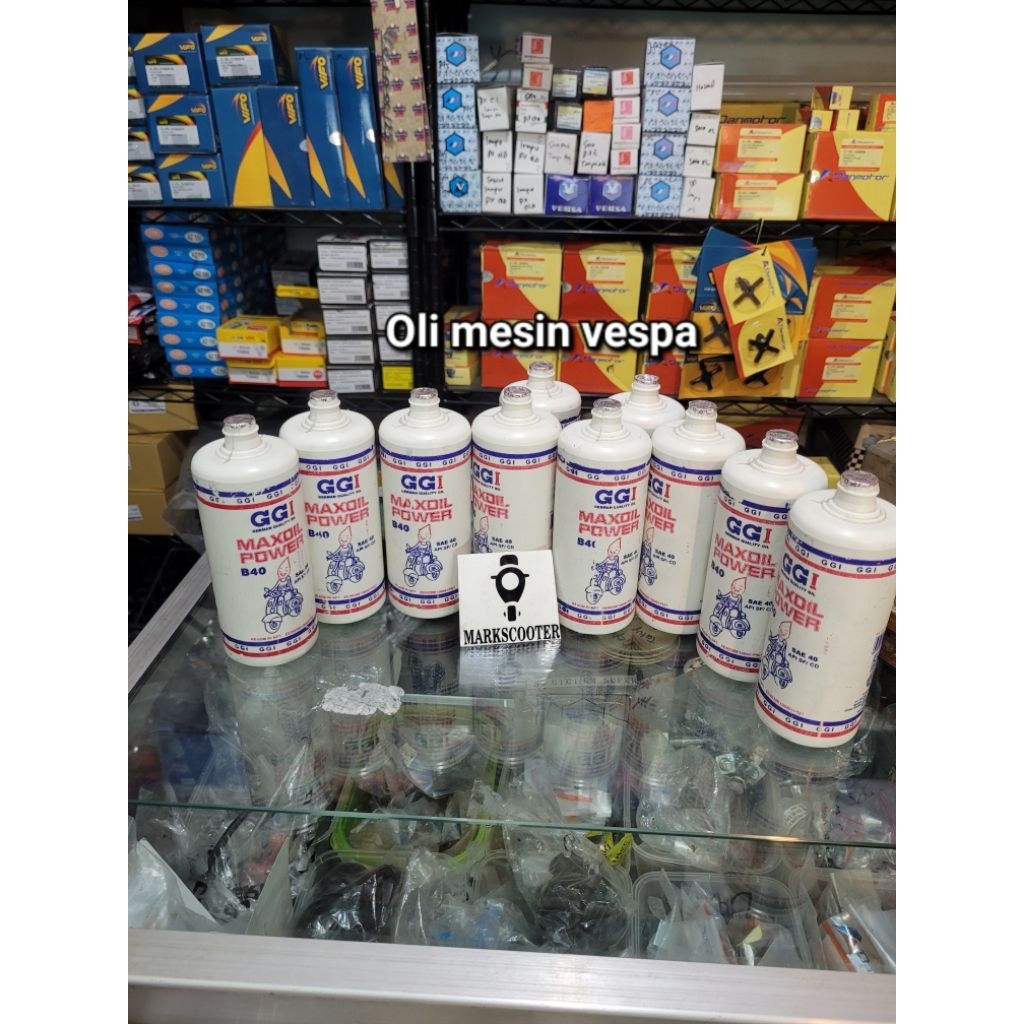 oli mesin vespa GGi