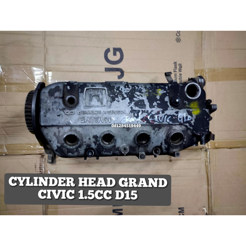 CYLINDER HEAD HONDA GRABD CIVIC 1.5CC D15 EX COPOTAN BERGARANSI