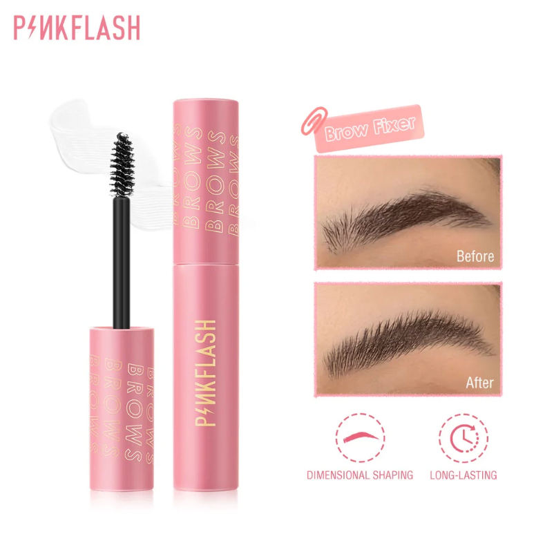 PINKFLASH - Mascara And Eyebrow Pinkflash Mascara Pinkflash Maskara Pink Flash Mascara Pink Flash Br
