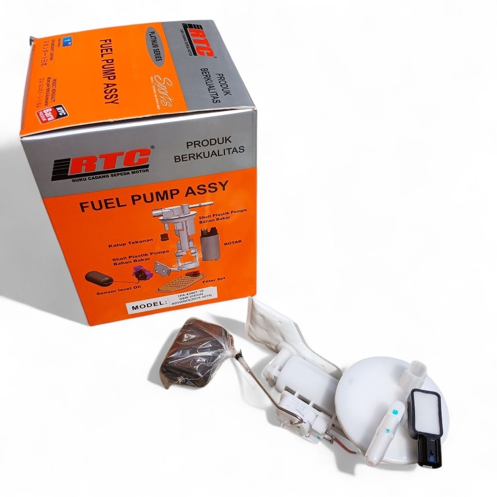 RTC FUEL PUMP ASSY VIXION NEW/VIXION NVL NVA 150 FZI150 2014-16 FUEL PUMP BERKUALUTAS BERGARANSI GRO