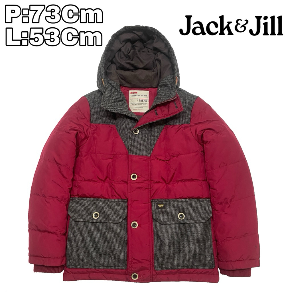 J119 Jaket Parka Bulang Outdoor Jack & Jill Goosedown Gropcore  Bulu Angsa Winter Tebal Musim Dingin