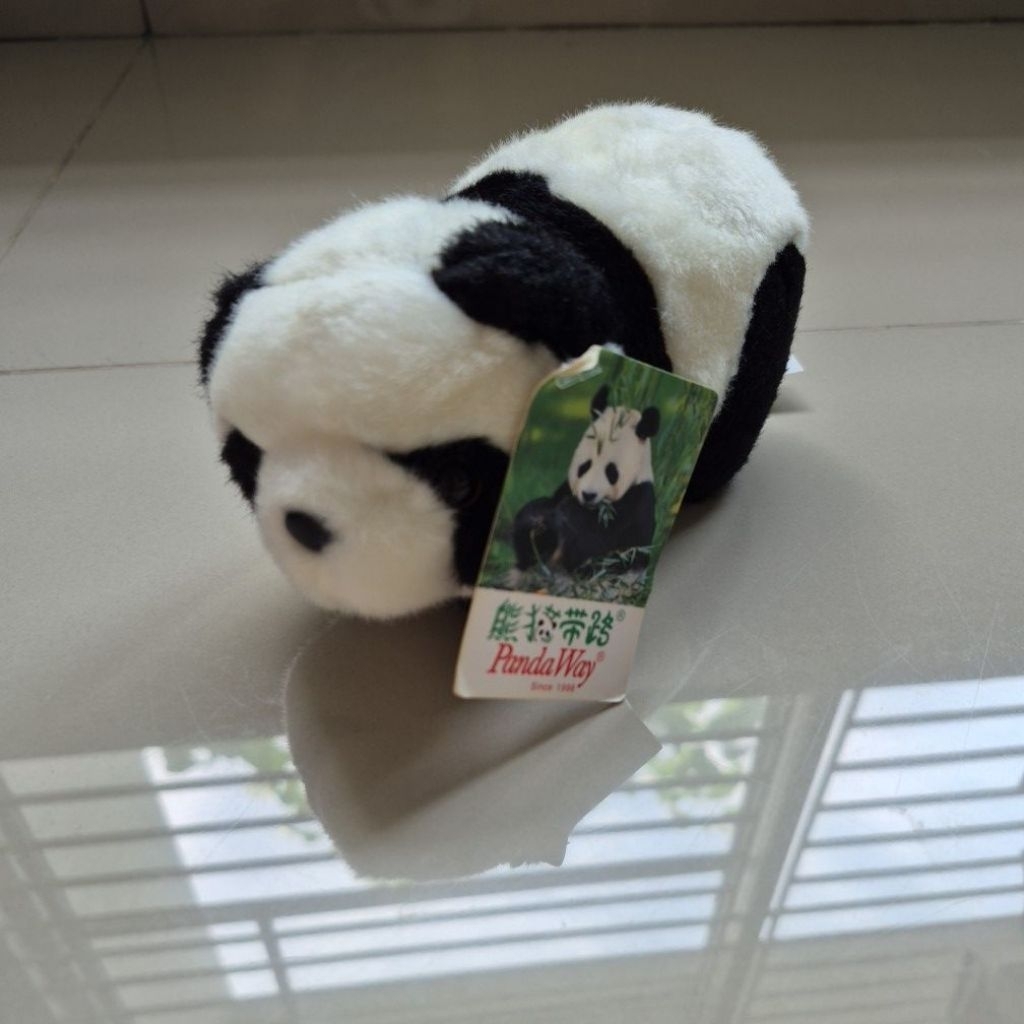 boneka panda asli cina